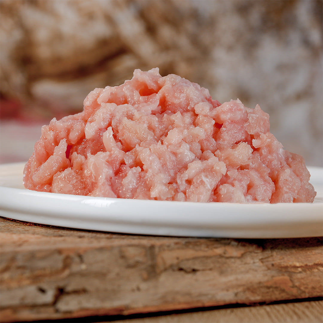 Putenmuskelfleisch, gewolft 500 g Beutel
