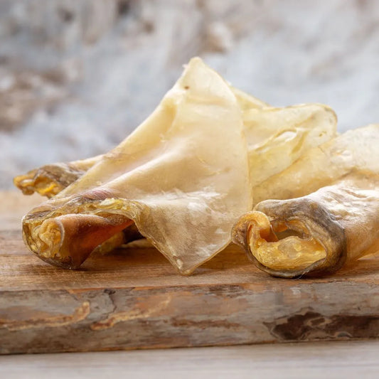 Rinderohr ohne Fell, ohne Muschel, gebrüht 3er Pack Beutel