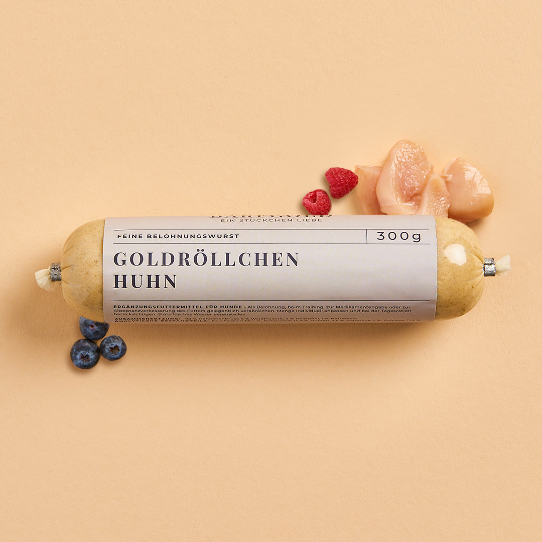 Goldröllchen Huhn 300 g Rolle