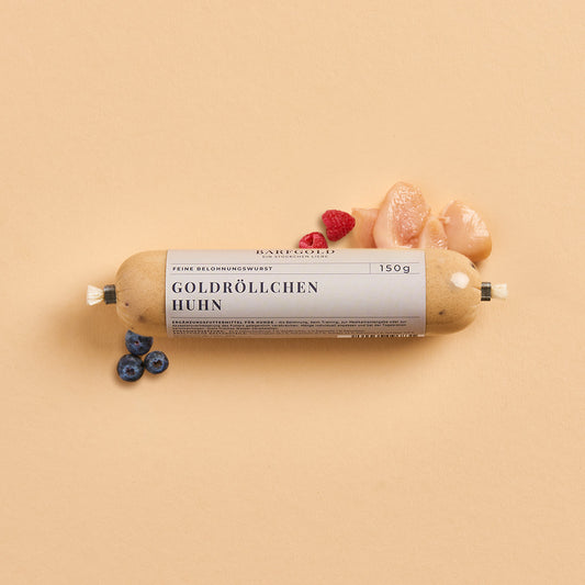 Goldröllchen Huhn 150 g Rolle