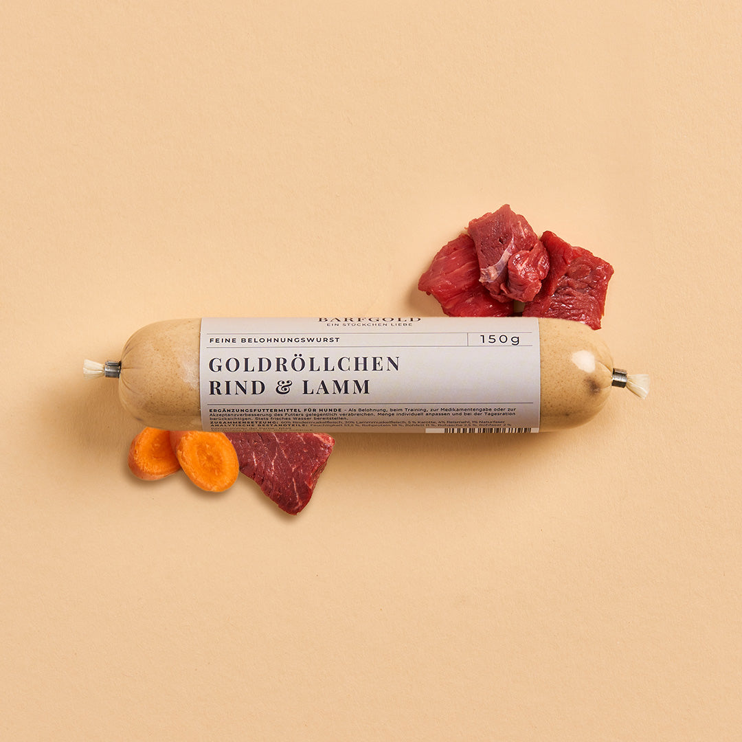 Goldröllchen Rind & Lamm 150 g
