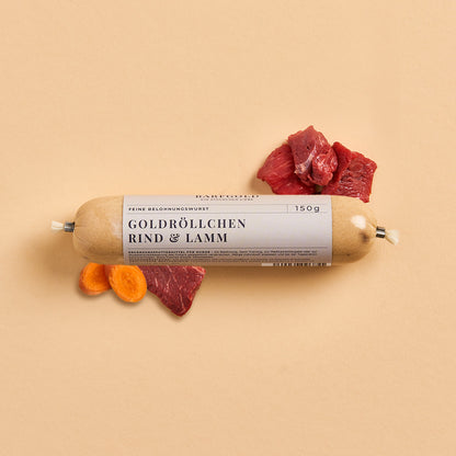 Goldröllchen Rind & Lamm 150 g