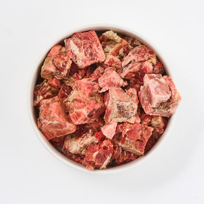Kängurufleisch in Stücken