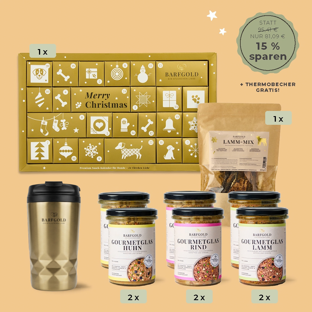 Gourmetgläser Weihnachts-Bundle