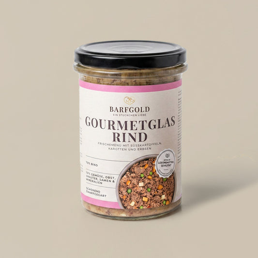 Gourmetglas Rind - 6 x 400 g
