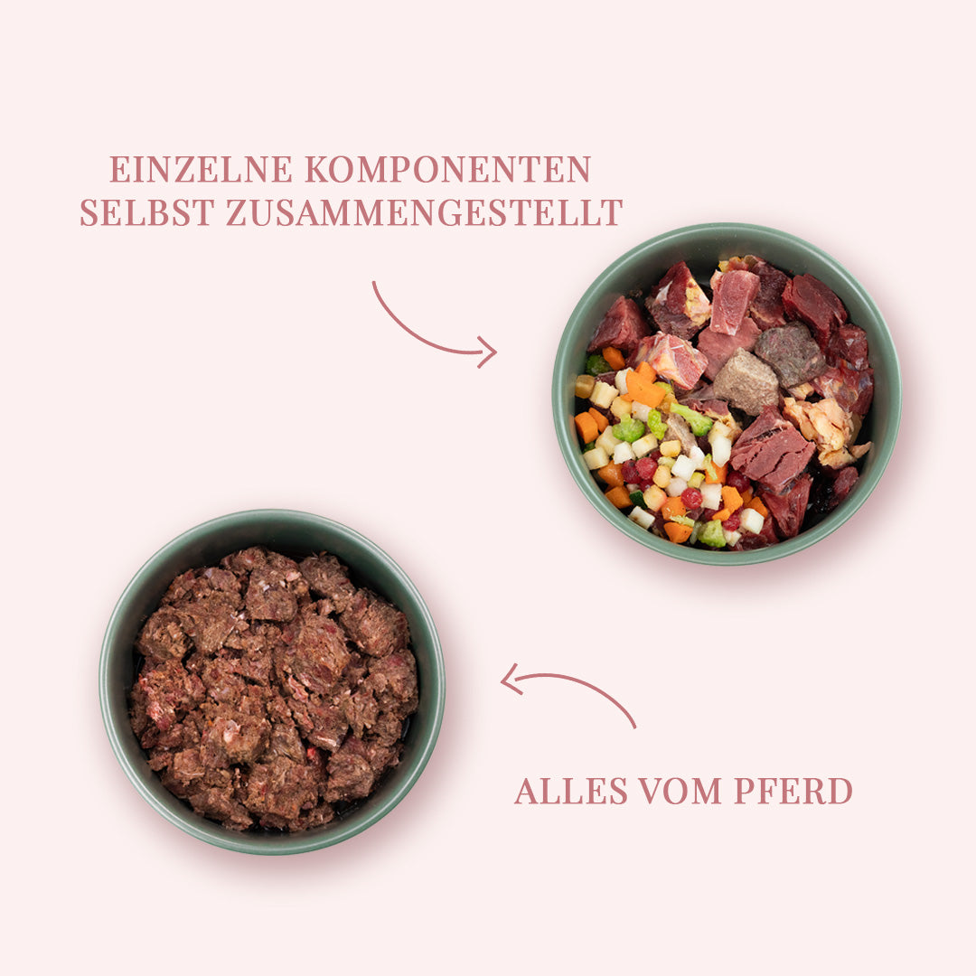 Starterpaket für Allergiker – Monoprotein Pferd