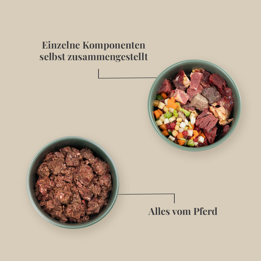 Starterpaket für Allergiker – Monoprotein Pferd