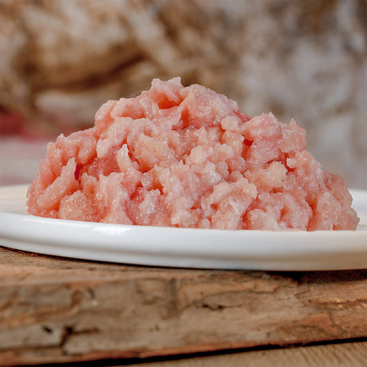 Putenmuskelfleisch, gewolft 500 g Beutel